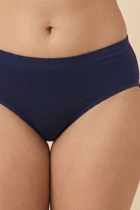 Zivame Medium Rise Full Coverage Seamless Hipster Panty (Pack of 3) - Multicolor — thumbnail 9